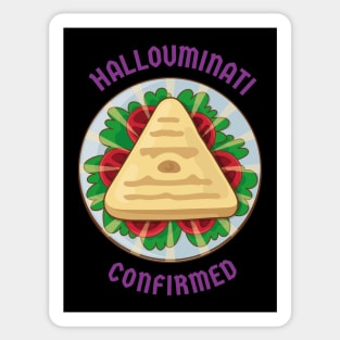 Hallouminati Confirmed Sticker